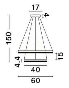 ACACIO taklampa från Luces Exclusivas LE43557 1 ACACIO taklampa från Luces Exclusivas LE43557 small 1