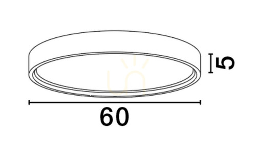 Kontrollera Plafond ACULCO Luces Exclusivas LE43596