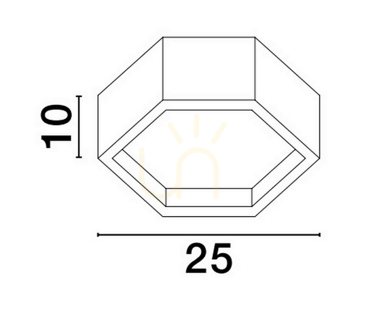 Utsikt Plafond ADRIAN Luces Exclusivas LE43599 Plafond ADRIAN Luces Exclusivas LE43599