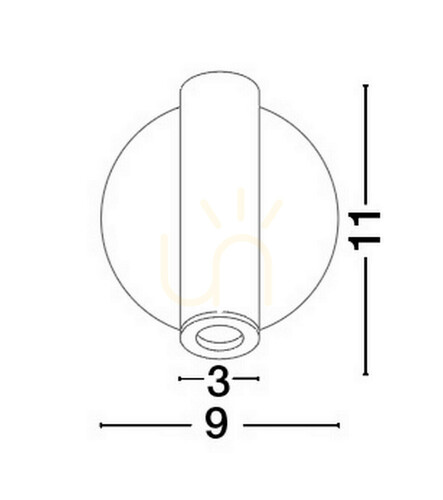 Kontrollera ASTORGA Luces Exclusivas vägglampa LE43620