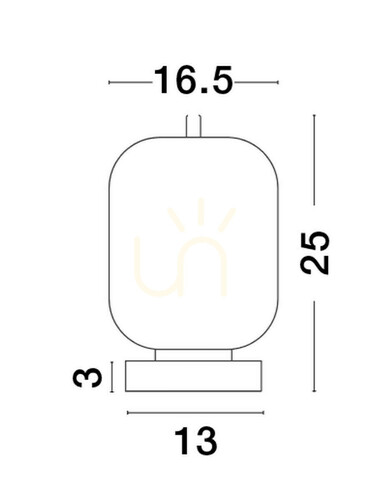 Kontrollera PILAR Luces Exclusivas Bordslampa LE43655