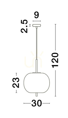 Kontrollera PILAR Luces Exclusivas taklampa LE43661