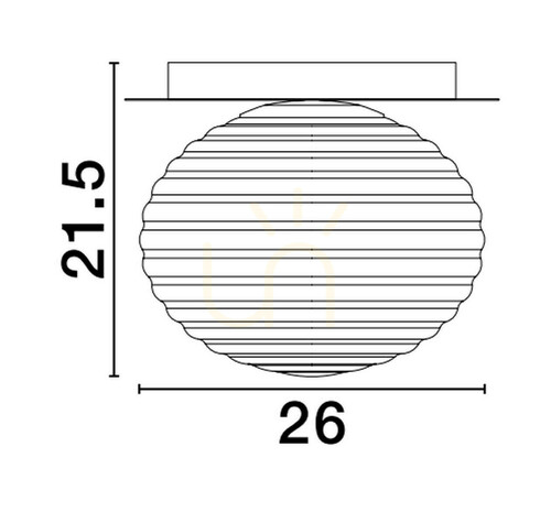 Kontrollera Plafond BALAJU Luces Exclusivas LE43684