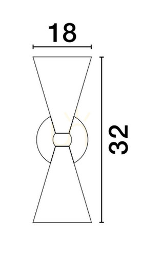 Kontrollera BALSAS vägglampa från Luces Exclusivas LE43699