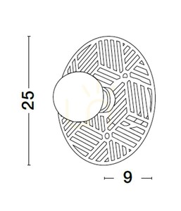BAMEPA Luces Exclusivas vägglampa LE43700 small 1