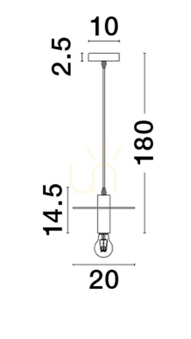Förhandsvisning BAJIO Pendellampa från Luces Exclusivas LE43702 BAJIO Pendellampa från Luces Exclusivas LE43702