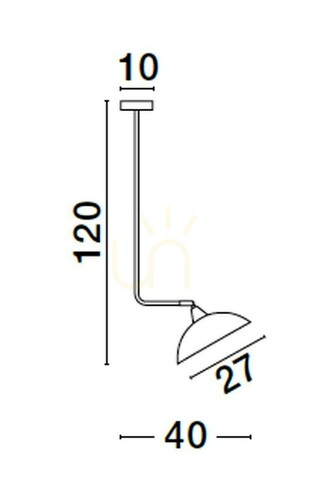 Kontrollera BAMORE Luces Exclusivas taklampa LE43706