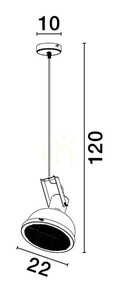 BANCOS Luces Exclusivas taklampa LE43713 small 1