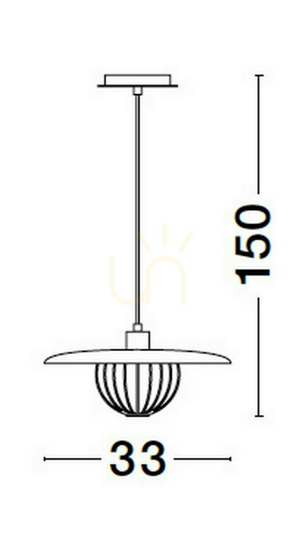 Utsikt CUERNAVACA Luces Exclusivas taklampa LE43721 CUERNAVACA Luces Exclusivas taklampa LE43721