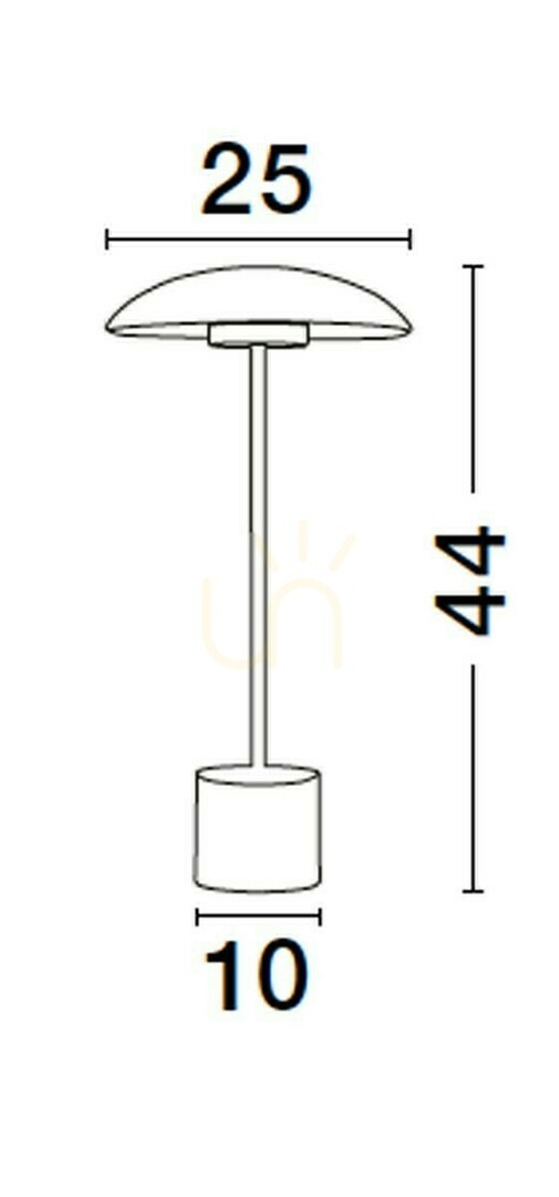 Utsikt BARRON bordslampa från Luces Exclusivas LE43731 BARRON bordslampa från Luces Exclusivas LE43731