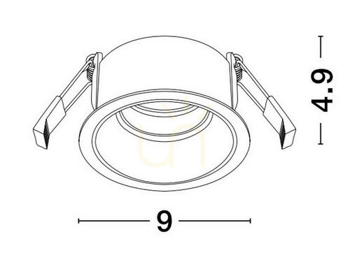 Kontrollera ACAMBAY Luces Exclusivas Taknät LE61610