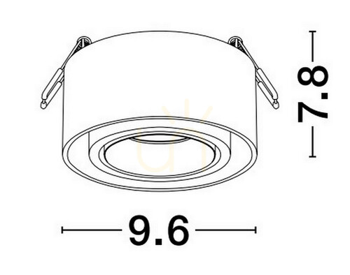 Kontrollera Spot ACAMIEL Luces Exclusivas LE61615