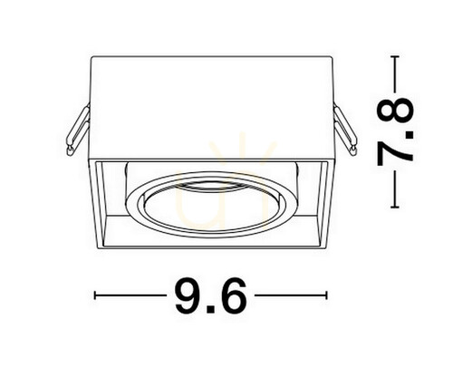 Kontrollera Spot ACAMIEL Luces Exclusivas LE61618