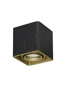 Svart takspot Luces Exclusivas ACATIPA LE61637 GU10 10 W small 2