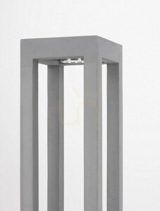 LED-pollare ABSALON Luces Exclusivas LE73572, grå betong, 70 cm small 2