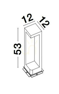ACAJALE Belysningsstolpe från Luces Exclusivas LE73578 small 2