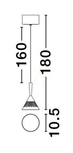 GUAY Luces Exclusivas taklampa LE44214 small 3