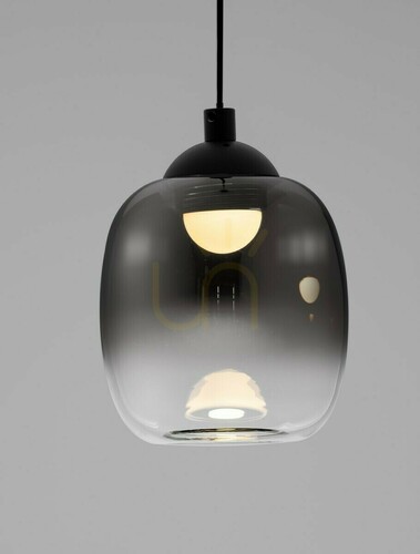 Kontrollera Luces Exclusivas Toay LE44238 LED 6 W svart smoky grey pendellampa