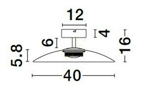 Taklampa PECA Luces Exclusivas LE44277 small 3