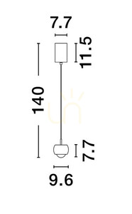 LIMA Luces Exclusivas taklampa LE44283 1 LIMA Luces Exclusivas taklampa LE44283 small 1