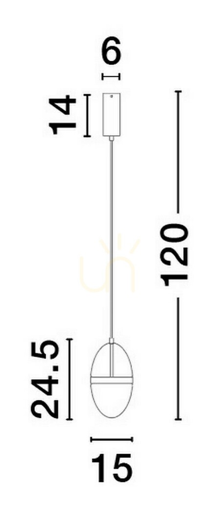 Display ARENA Luces Exclusivas taklampa LE44329 ARENA Luces Exclusivas taklampa LE44329