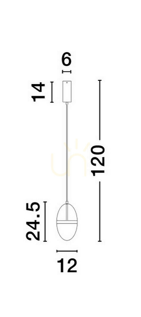 Display ARENA Luces Exclusivas taklampa LE44330 ARENA Luces Exclusivas taklampa LE44330