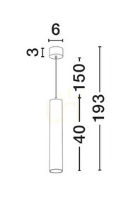 NAZCA Luces Exclusivas taklampa LE44349 small 3