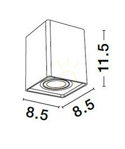 ESTERO Luces Exclusivas vägglampa LE44395 small 3