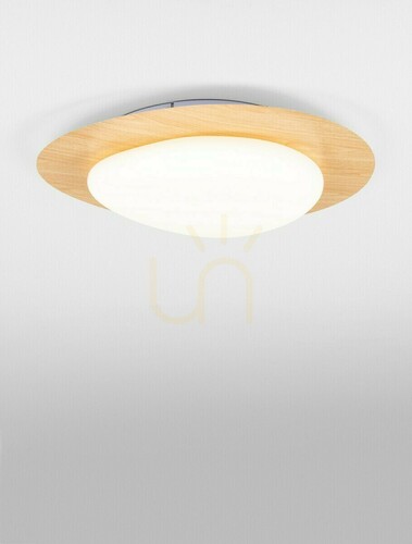 Kontrollera Luces Exclusivas ISIDRO LE44416 LED-taklampa i trälook, 47 cm