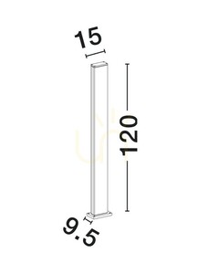 LERMA Luces Exclusivas Belysningsstolpe LE73601 small 2