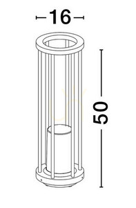 OJEDA Luces Exclusivas Belysningsstolpe LE73635 small 2