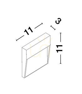 CASMA vägglampa för utomhusbruk från Luces Exclusivas LE73666 small 3