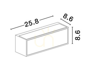 CAMIRI vägglampa för utomhusbruk från Luces Exclusivas LE73716 small 2