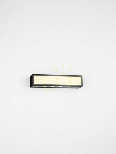 Kontrollera COBIJA Luces Exclusivas vägglampa för utomhusbruk LE73719