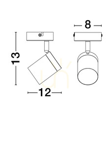 AGUAYTIA Luces Exclusivas Modern lampa LE44978 small 1