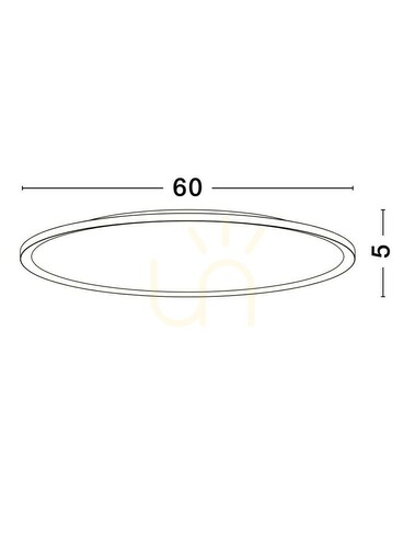 Kontrollera Plafond ANTONIO Luces Exclusivas LE44887