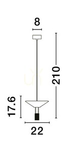 AYAVIRI Luces Exclusivas taklampa LE44595 small 2