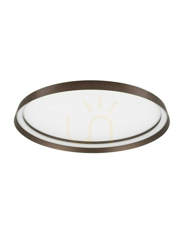 Kontrollera Taklampa Luces Exclusivas BATALLAS LE44792 brun, ø65 cm, LED 48 W 3361 lm, CCT 2700-4000 K