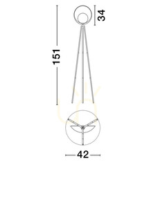 CATIAMAR Luces Exclusivas Golvlampa LE44958 1 CATIAMAR Luces Exclusivas Golvlampa LE44958 small 1