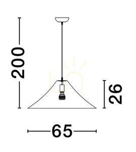 CHANCAY Luces Exclusivas taklampa LE44599 small 3