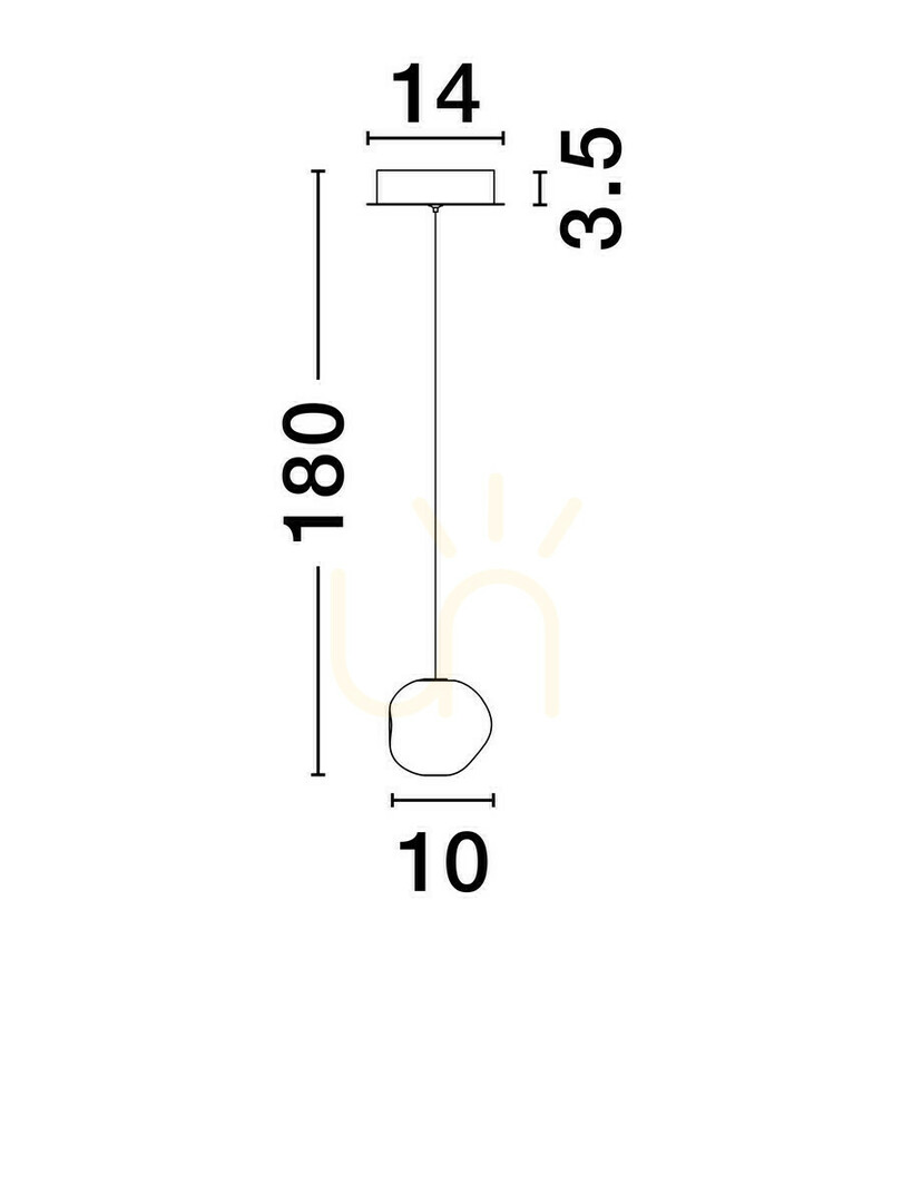 Display CHEPEN Luces Exclusivas taklampa LE44641 CHEPEN Luces Exclusivas taklampa LE44641