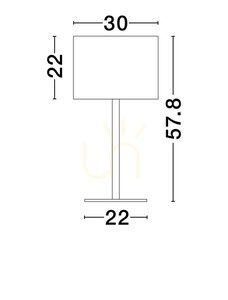 GUAVIARE Luces Exclusivas Bordslampa LE44955 small 2
