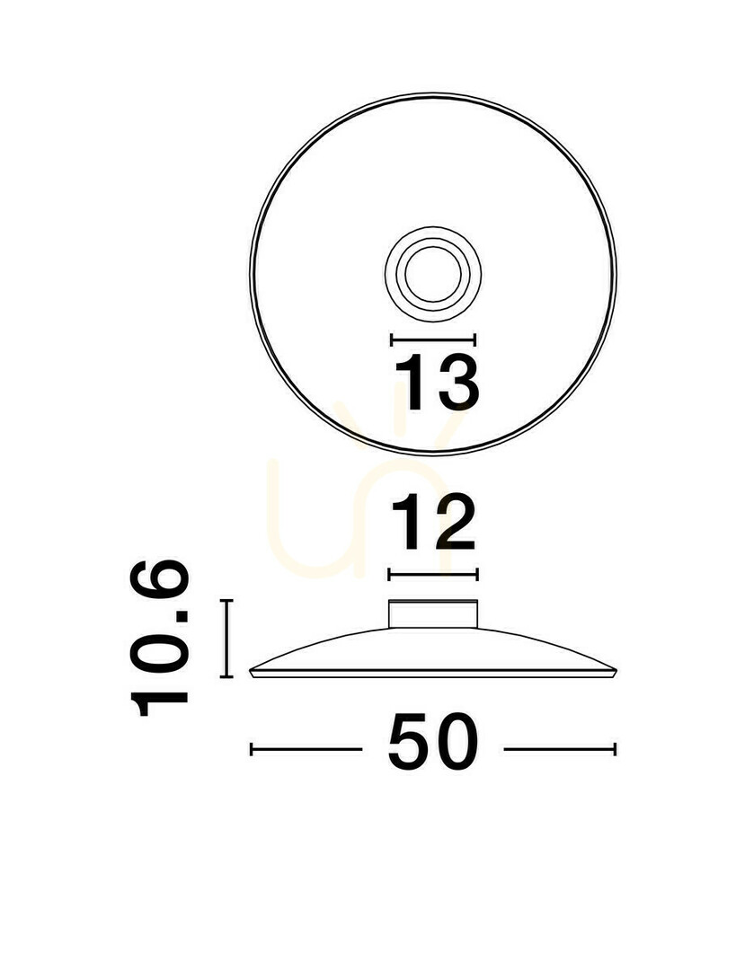 Utsikt HUANUCO Luces Exclusivas Plafond LE44837 HUANUCO Luces Exclusivas Plafond LE44837