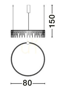 HUARAZ taklampa från Luces Exclusivas LE44456 small 2