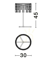 HUARAZ Luces Exclusivas Bordslampa LE44716 small 3