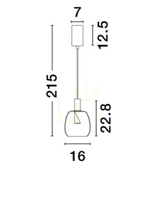 IQUITOS Luces Exclusivas taklampa LE44845 small 1