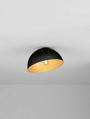 Kontrollera Luces Exclusivas IRONCOLLO LE44909 svart och guldfärgad taklampa 1×E27