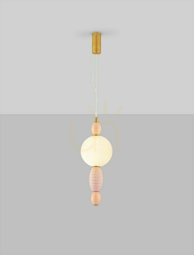 Kontrollera JOAQUIN Luces Exclusivas taklampa LE44546