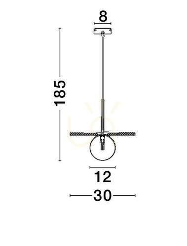 Kontrollera JUANJUI Luces Exclusivas taklampa LE44853