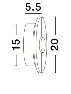 MAIRANA vägglampa från Luces Exclusivas LE44619 small 3